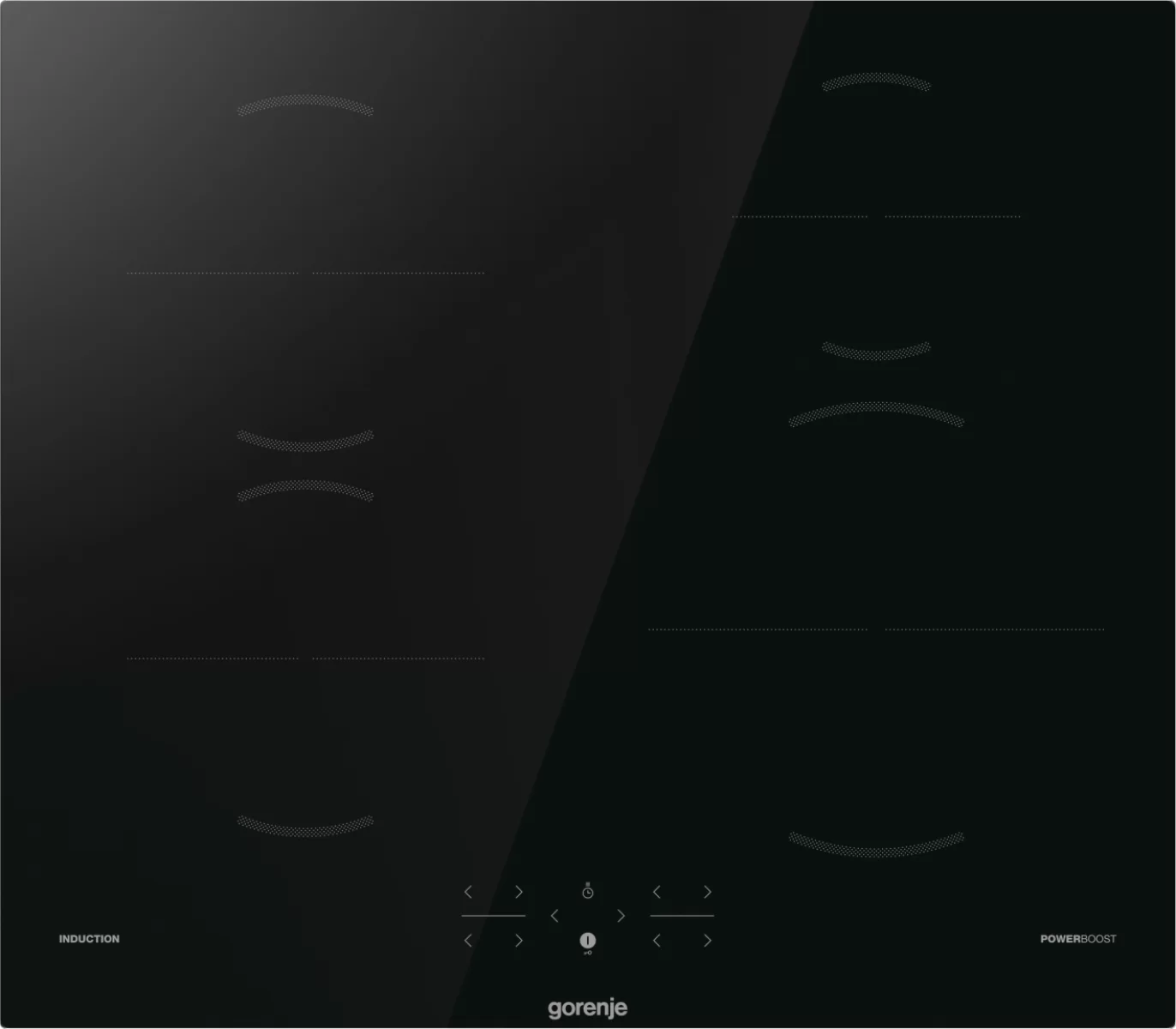 Поверхность индукционная Gorenje GI6401BSC (G400 / Черный / стеклокерамика / SmartControl / PowerBoost / 7.2 кВ)-0
