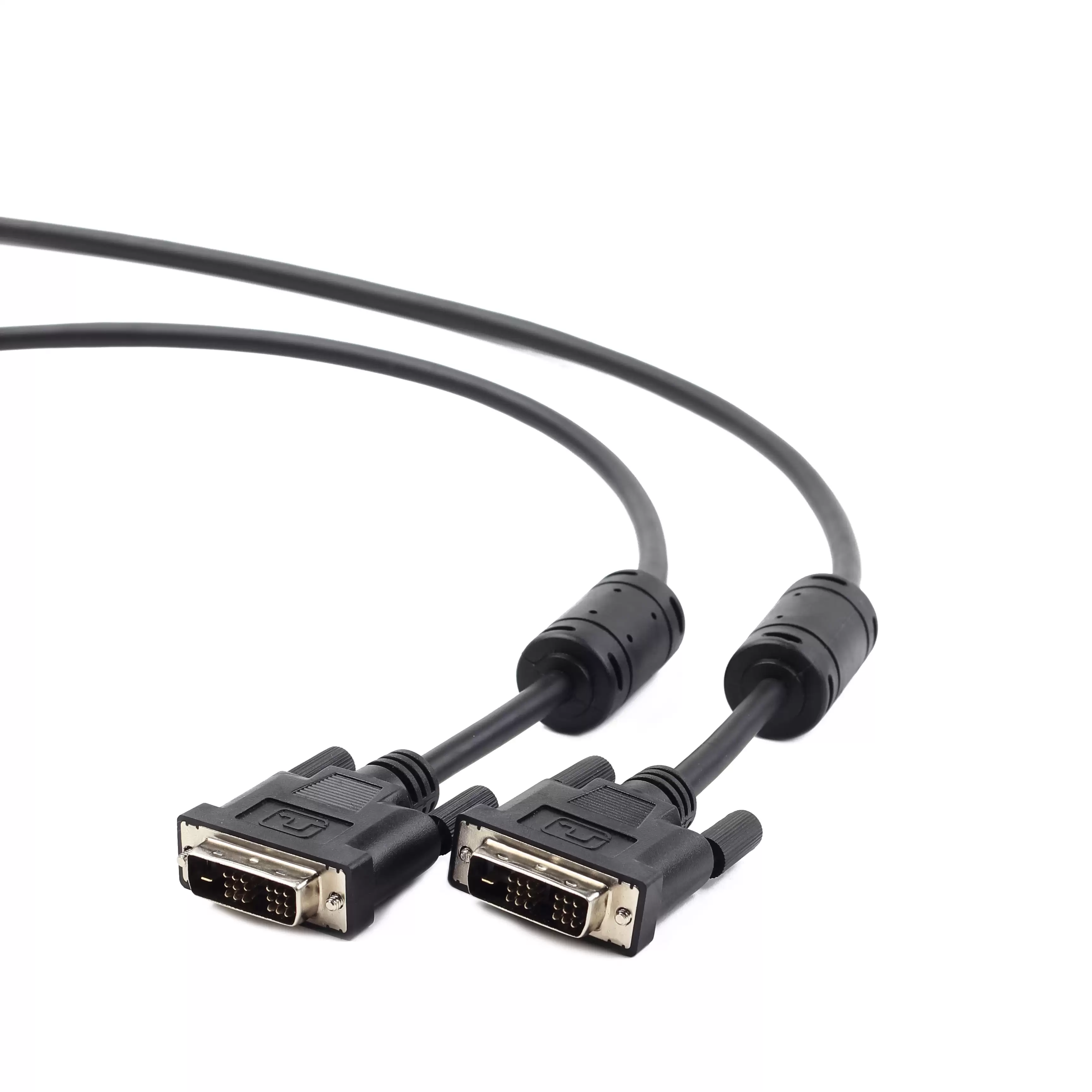 Кабель DVI-D - DVI-D Dual Link GEMBIRD (CC-DVI2-BK-6), вилка-вилка, длина - 1.8 метра-0