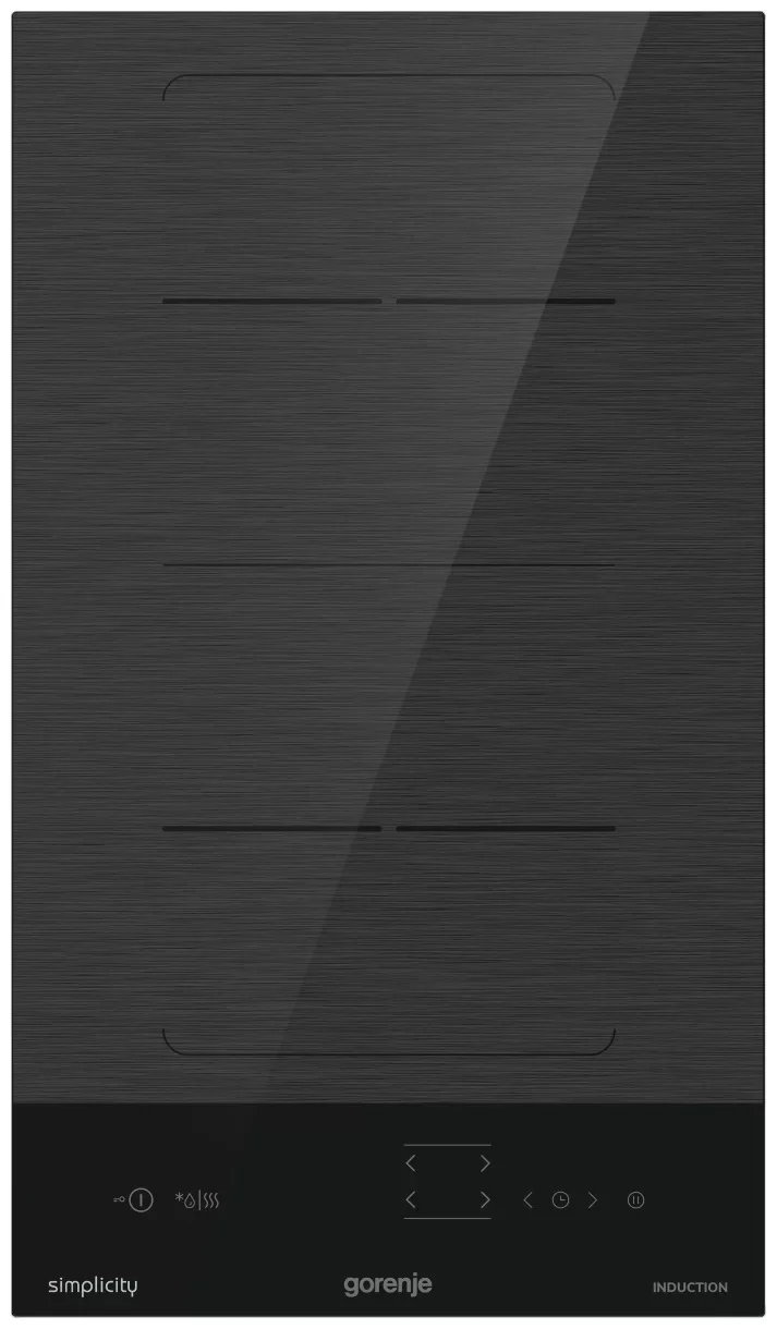 Поверхность индукционная Gorenje IT321SYB (Simplicity 2 / черный / 2 конфорки / объединение конфорок / PowerBoost)-0