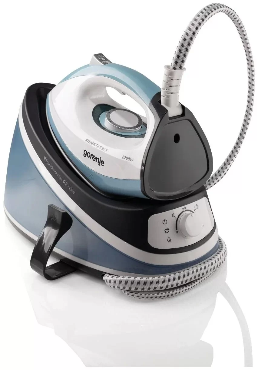 Парогенератор Gorenje SGH2200LBC (2200 Вт/ подача пара - 50 г/мин/ паровой удар - 100 г/мин)-0