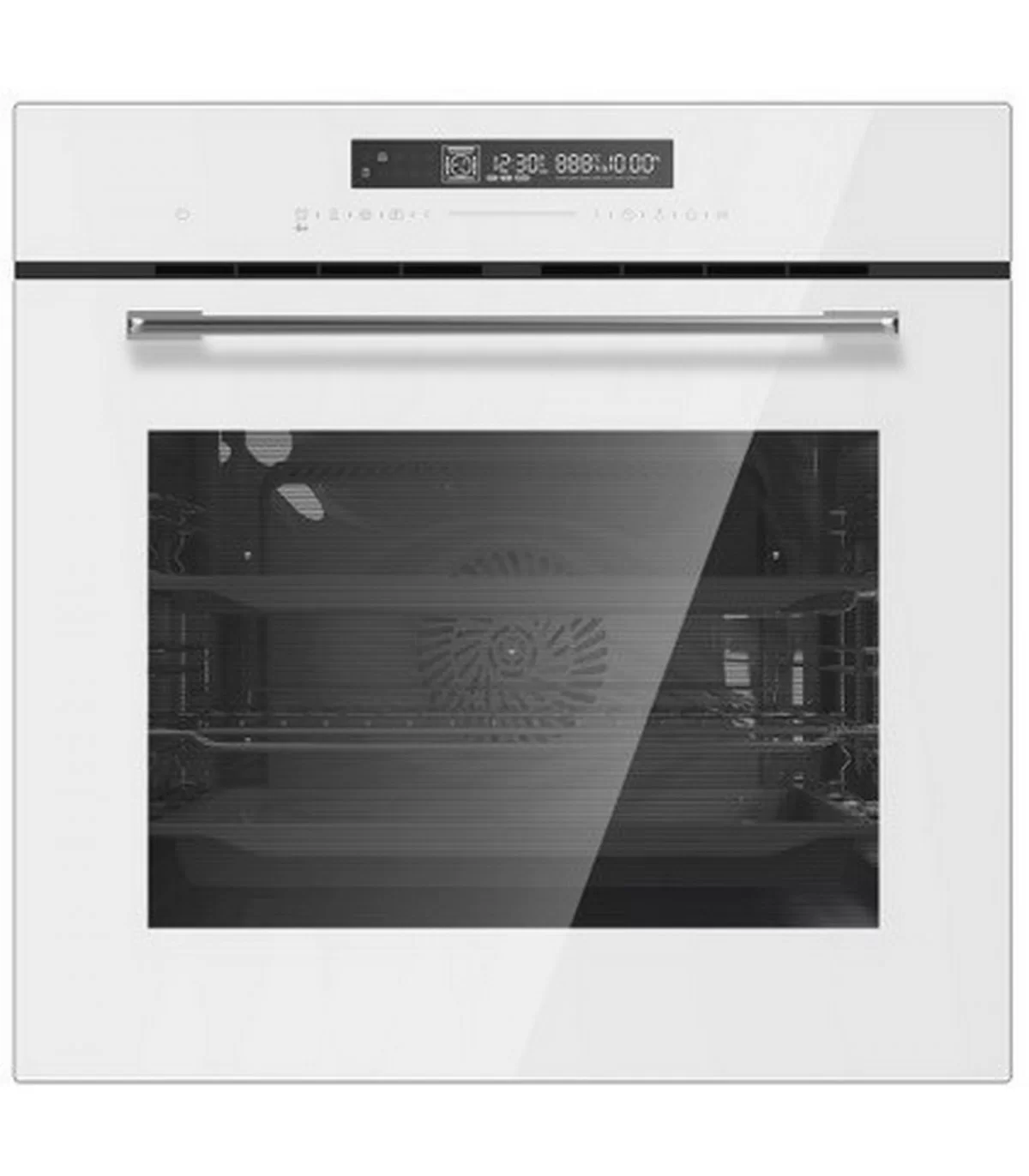 Духовой шкаф Berk BO964TCGWH/M00 (72 л / до 250 °C / Белый / съемные направляющие / А+)-0