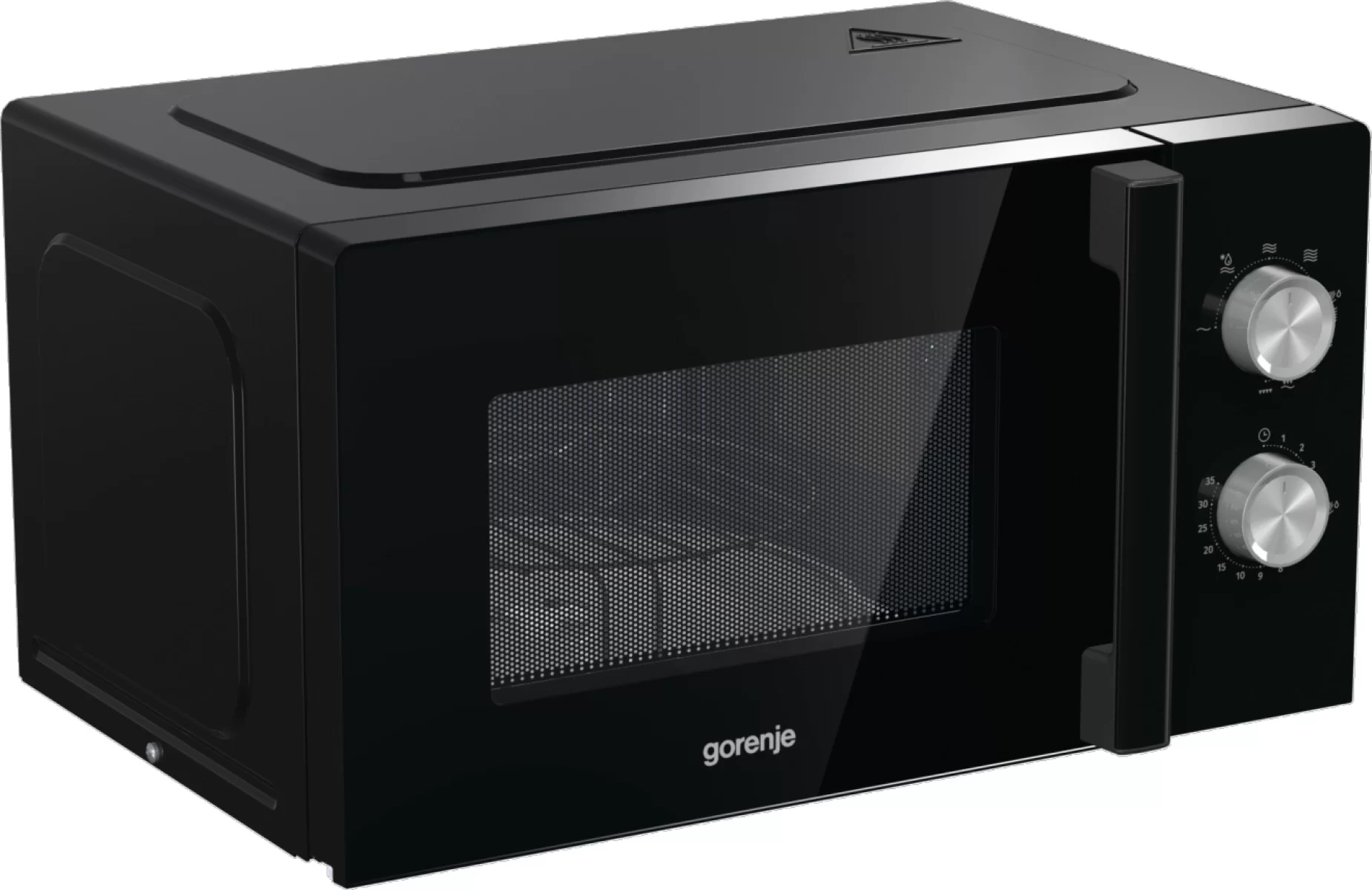 Микроволновая печь Gorenje MO20E2BH (Essential / 20 л, 800 Вт, переключатели поворотный механизм, гриль 1000 Вт, черный)-0