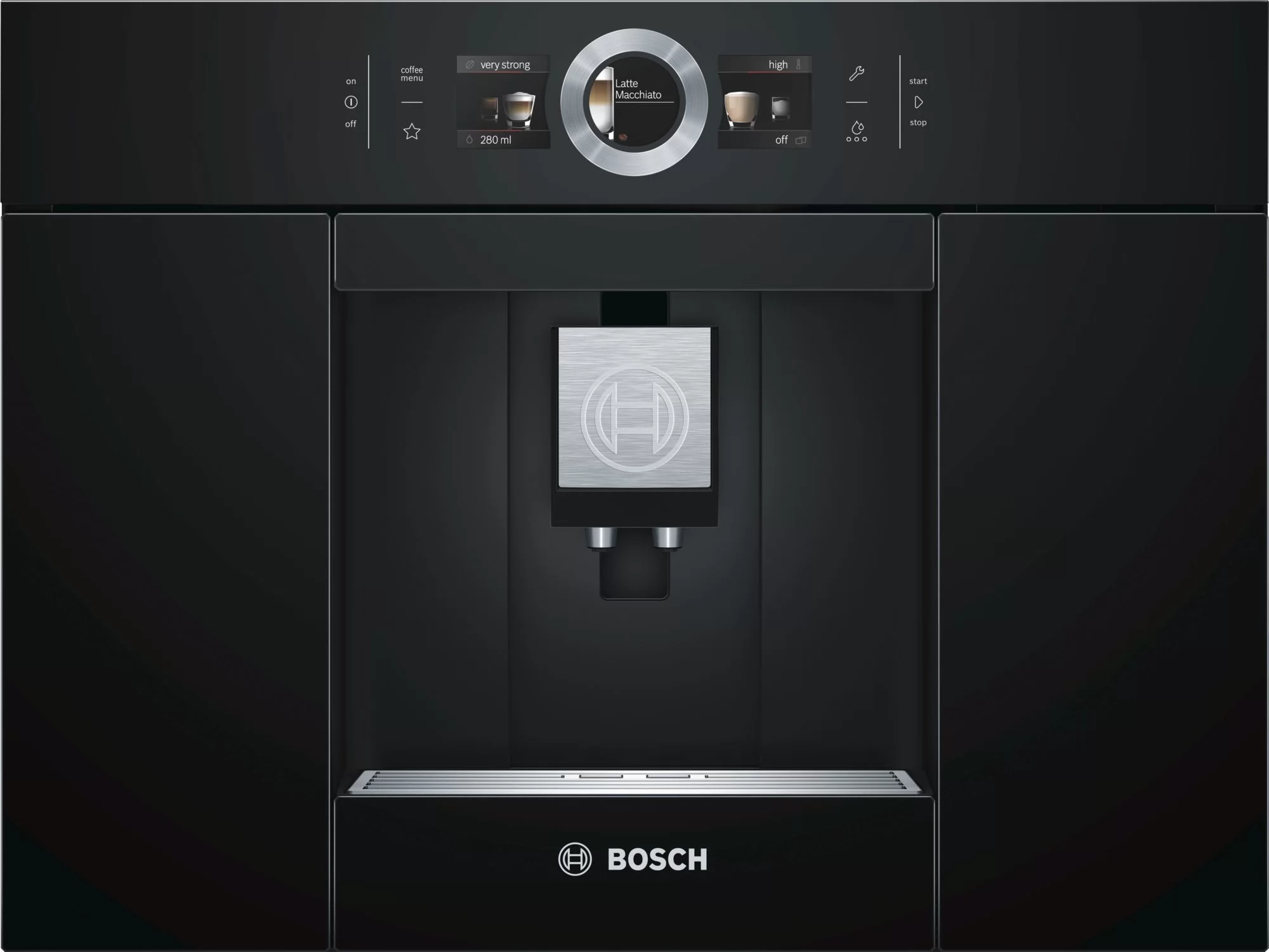 Встраиваемая кофемашина Bosch CTL636EB6 (Serie8 / AromaDoubleShot / OneTouch / SensoFlow / Home Connect)-0