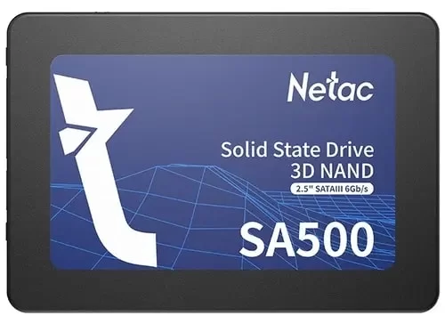 Жесткий диск SSD 1000Gb Netac SA500 R520 /W475 Mb/s NT01SA500-1T0-S3X 480 TBW-0