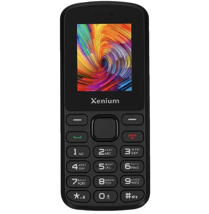 Телефон мобильный Xenium X160, черный-0