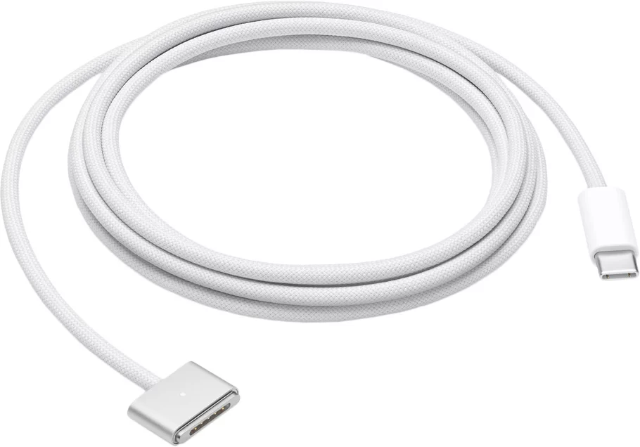 Кабель Apple Type-C - Magsafe, 2м, Белый, (Для MacBook)-0