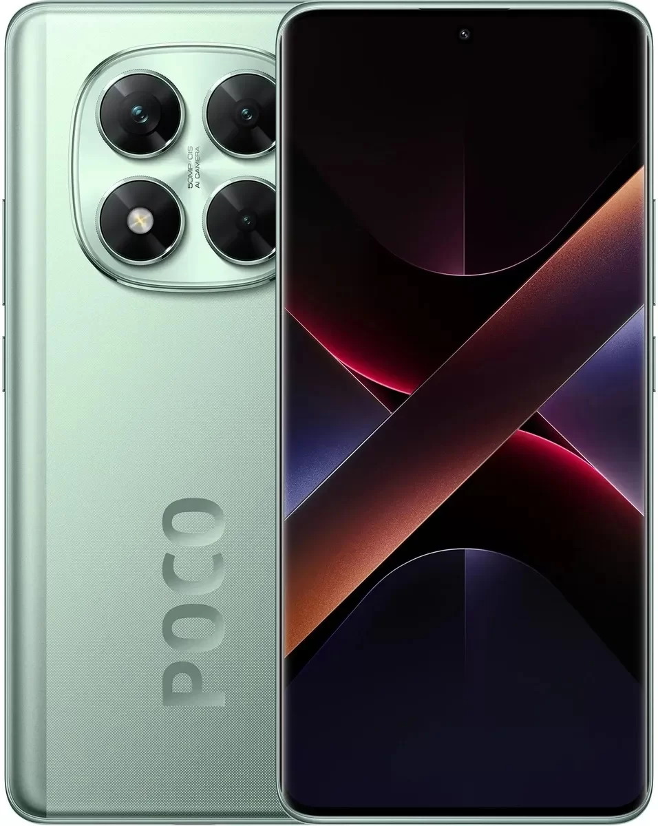 Смартфон POCO X7 5G 8/256 ГБ, зеленый-0