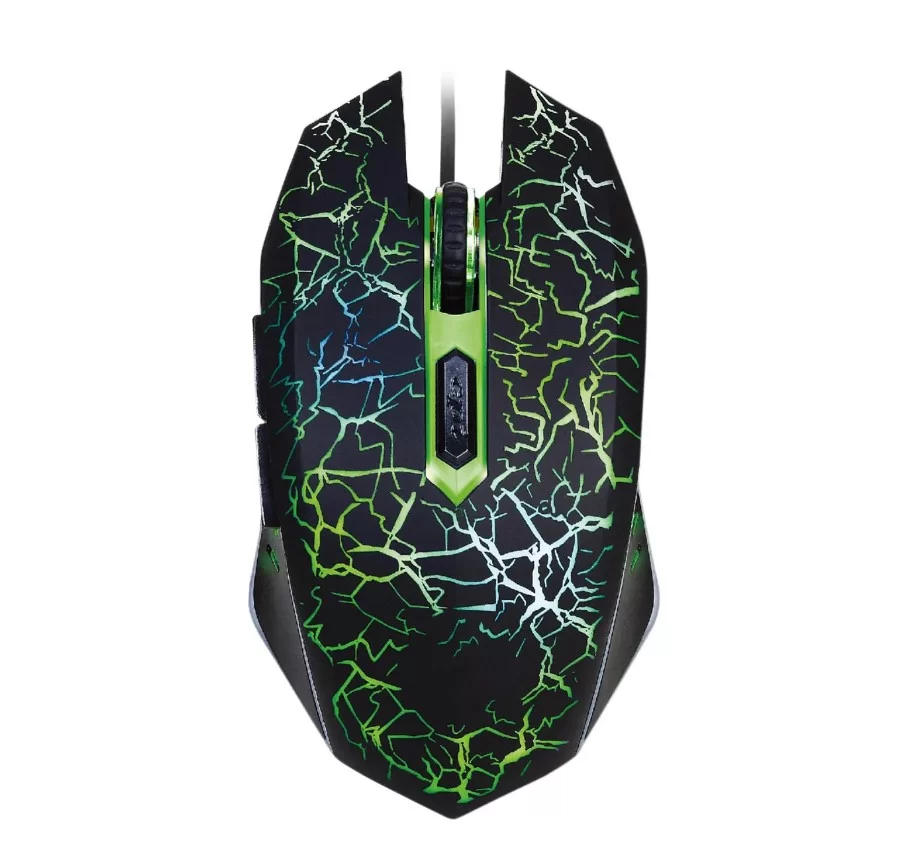 Мышь Oklick 896G игровая, 12800 dpi оптическая, проводная, USB, черный-0