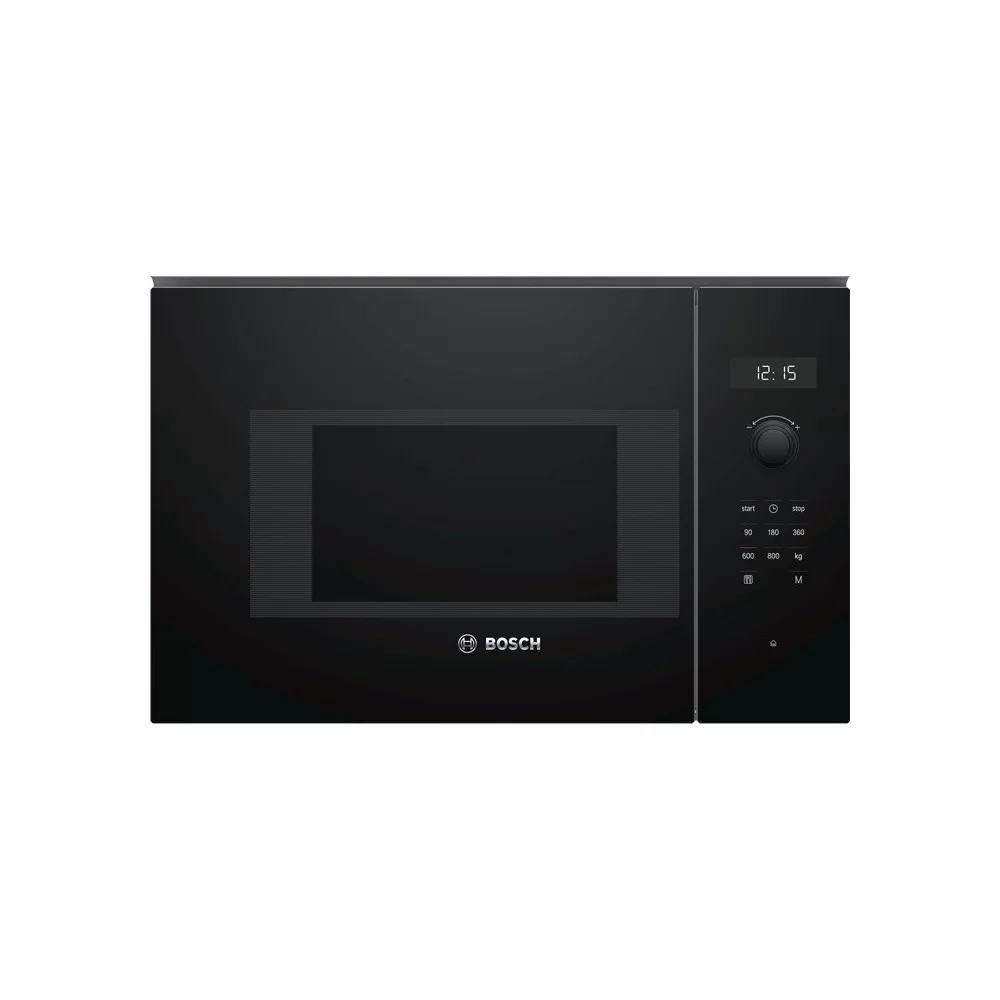 Микроволновая печь встраиваемая Bosch BFL524MB0 (Serie6 / черный / 20л / ширина - 59,4 см / 800Вт / Autopilot7)-0