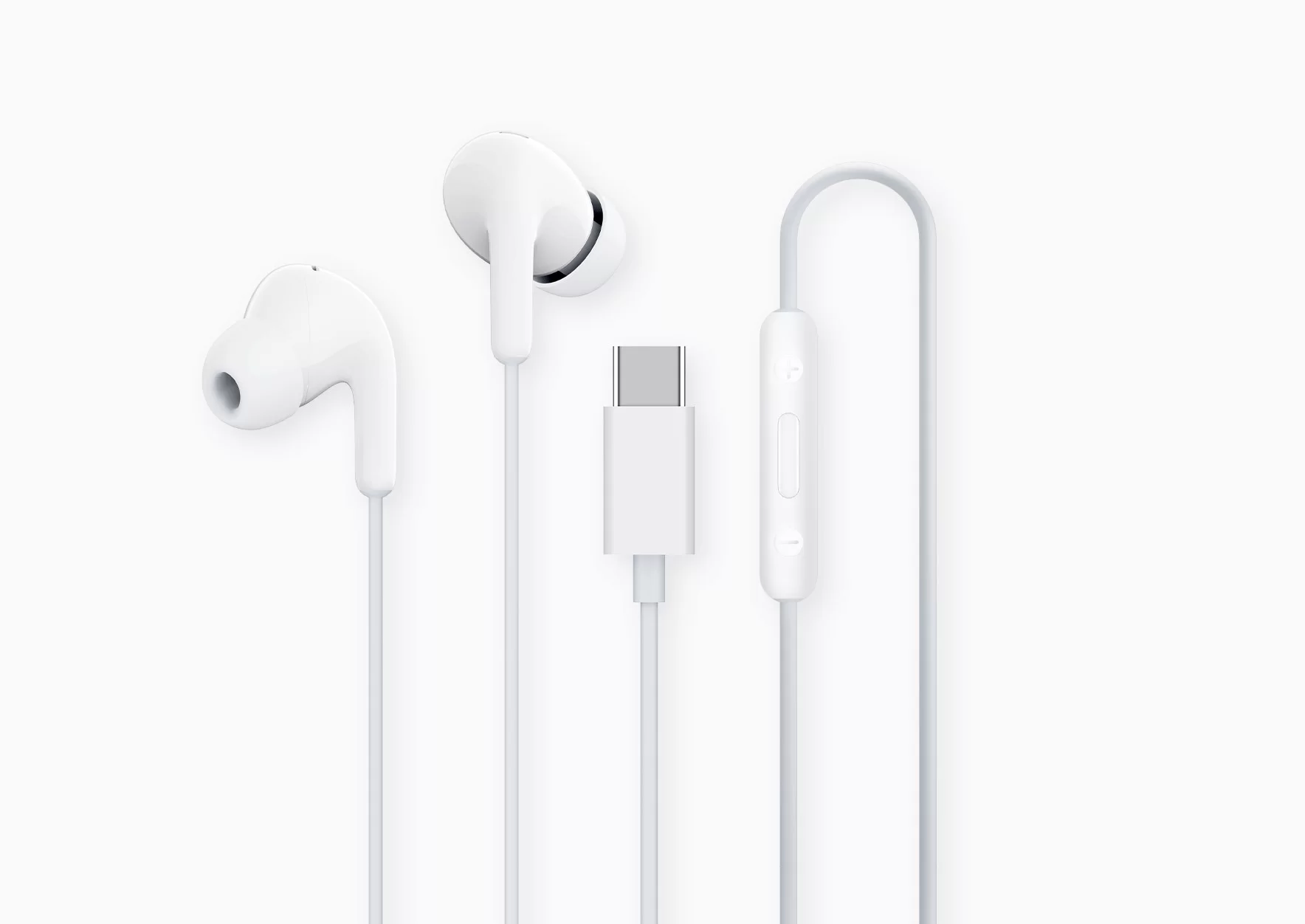 Проводные наушники Xiaomi Type-C Earphones, белые (BHR8931GL)-0
