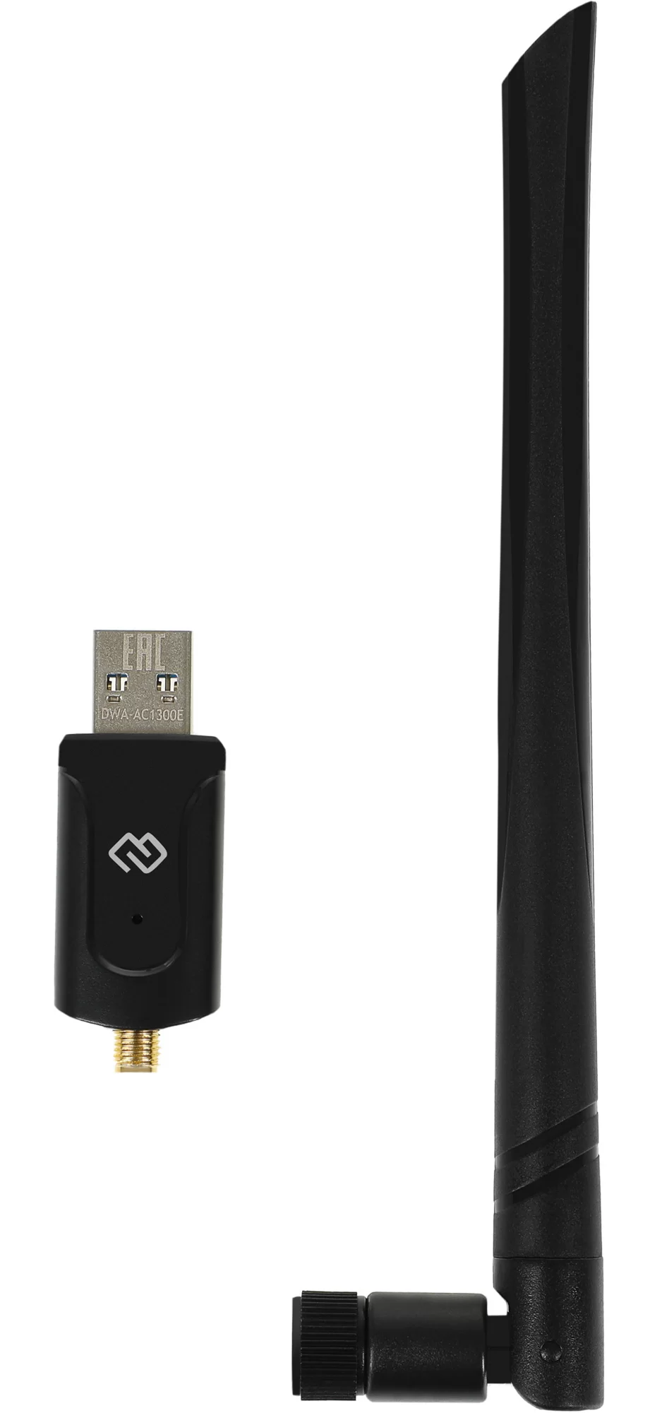 Беспроводной USB адаптер Digma DWA-BT5-AC1300E Wi-Fi + Bluetooth USB-адаптер-0