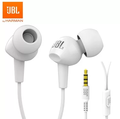 Наушники с микрофоном JBL C100Si White-0