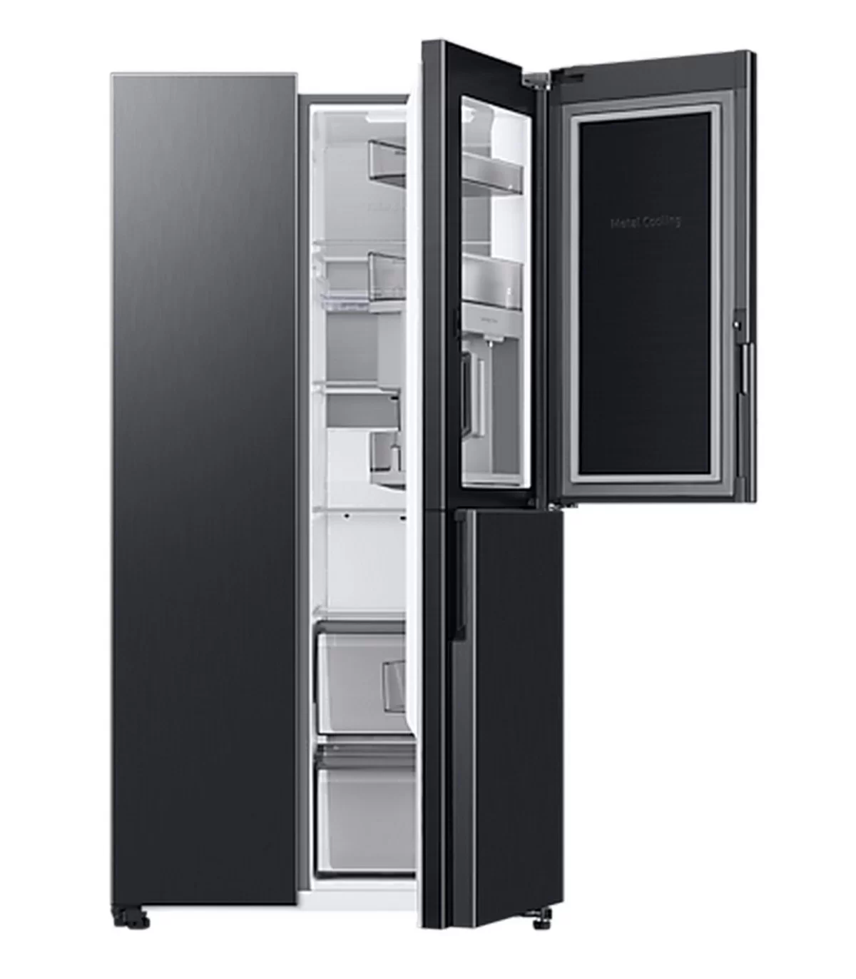 Холодильник Side by Side Samsung RH69B8940B1/EF (3 двери / Объем - 645л / Высота -178см / Чёрный / NoFrost / Beverage Center / Wi-Fi)-0