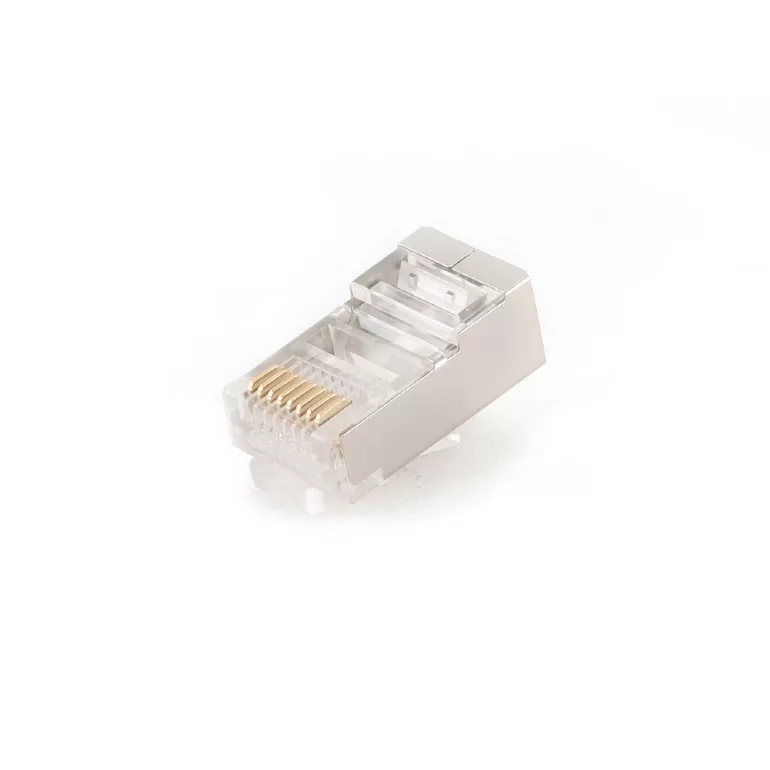 Коннектор Gembird RJ-45 (8P8C) кат.6 экранированный (упаковка 50 штук)-0