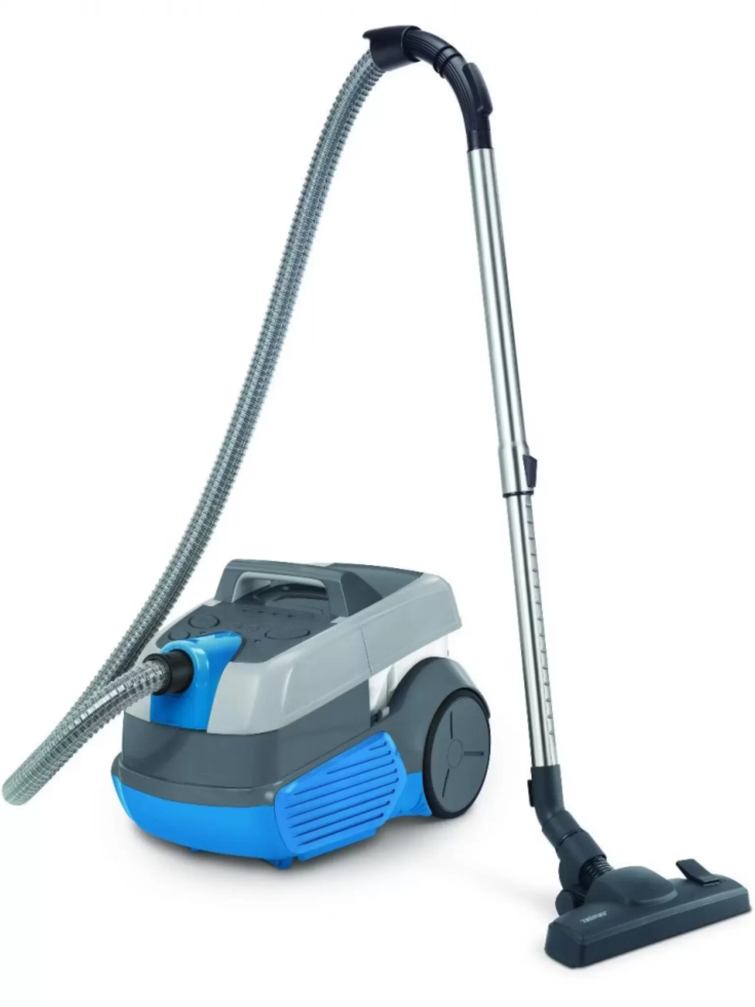 Пылесос Zelmer ZVC9130M (2100 Вт, мешок/контейнер, 3.5 л / 5.2 л, влажная уборка, серый-синий)-0