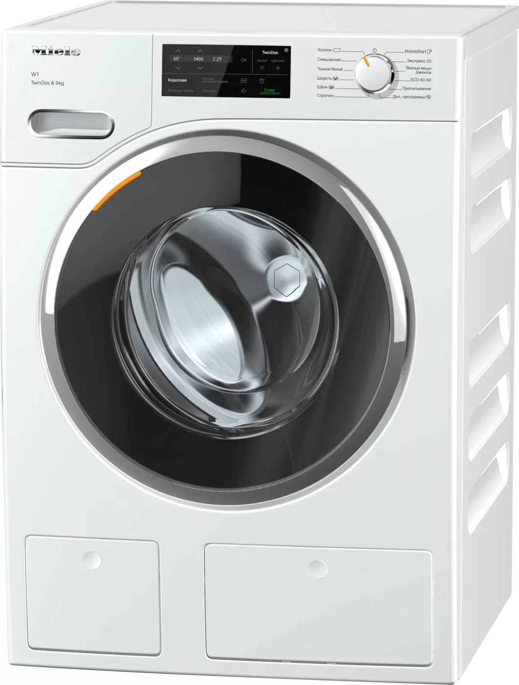 Стиральная машина Miele WWG660 WCS TDos&9kg (W1 / 59,6 см / 9кг / 1400об / TwinDos / CapDosing / AddLoad / Miele@home / ProfiEco Motor / A+++)-0