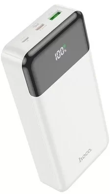 Портативная батарея Hoco J102A Cool (Power Delivery / Quick Charge 3.0 / LED дисплей) 20000мАч, белая-0