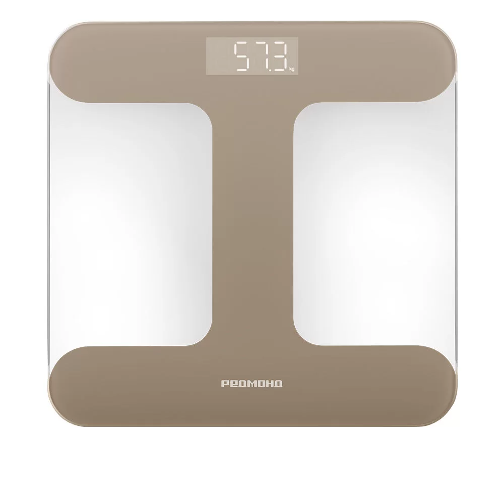 Весы электронные напольные Redmond SB1811, Бежевый  (180 кг)-0