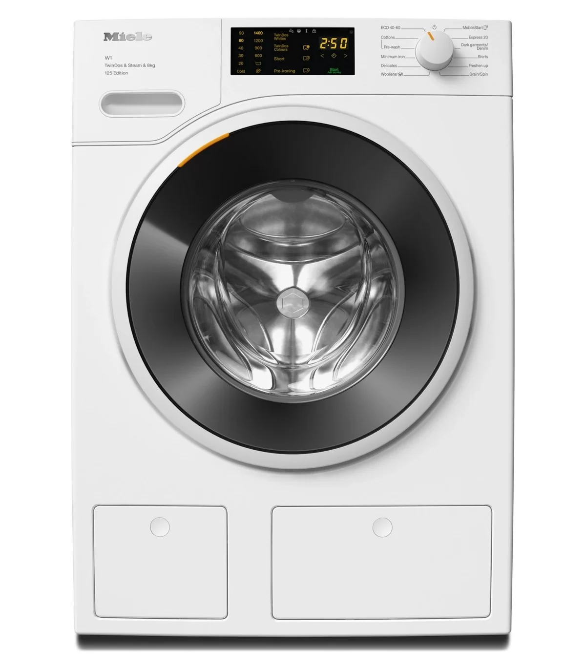 Стиральная машина Miele WWB680 WCS (125 Edition / 64,3 см / 8 кг / 1400об / MTouch / TwinDos / AddLoad / Miele@home / ProfiEco Motor / A+++)-0