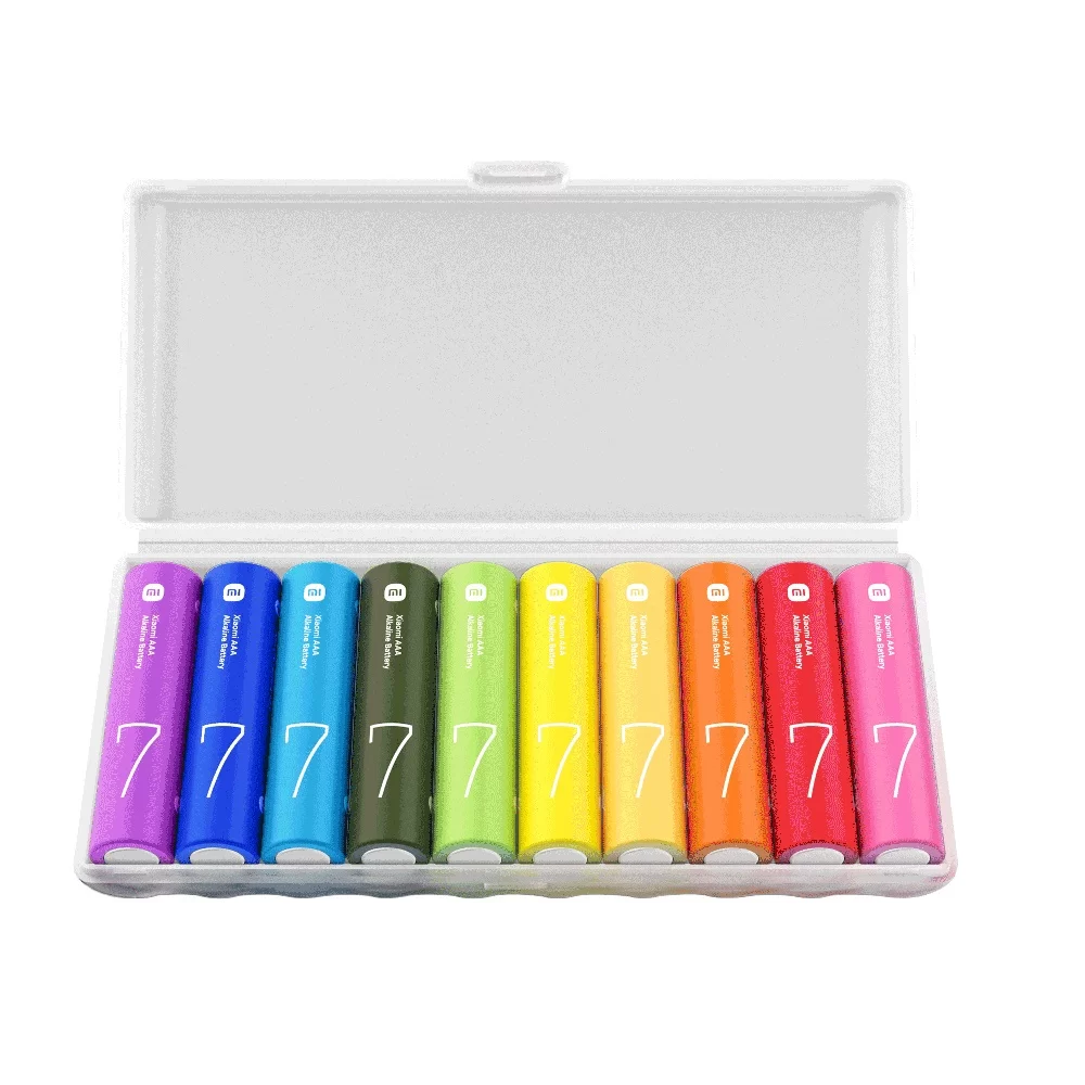 Батарейки Xiaomi AAA Rainbow Batteries (упаковка 10 шт.) (BHR5394GL)-0