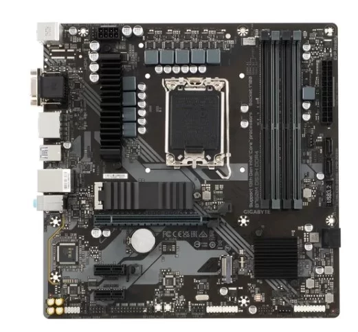 Материнская плата GIGABYTE B760M DS3H DDR4 /LGA 1700, Intel B760, 4xDDR4, 2xM2, 4xSATA, HDMI+VGA+2xDP, Micro-ATX/-0
