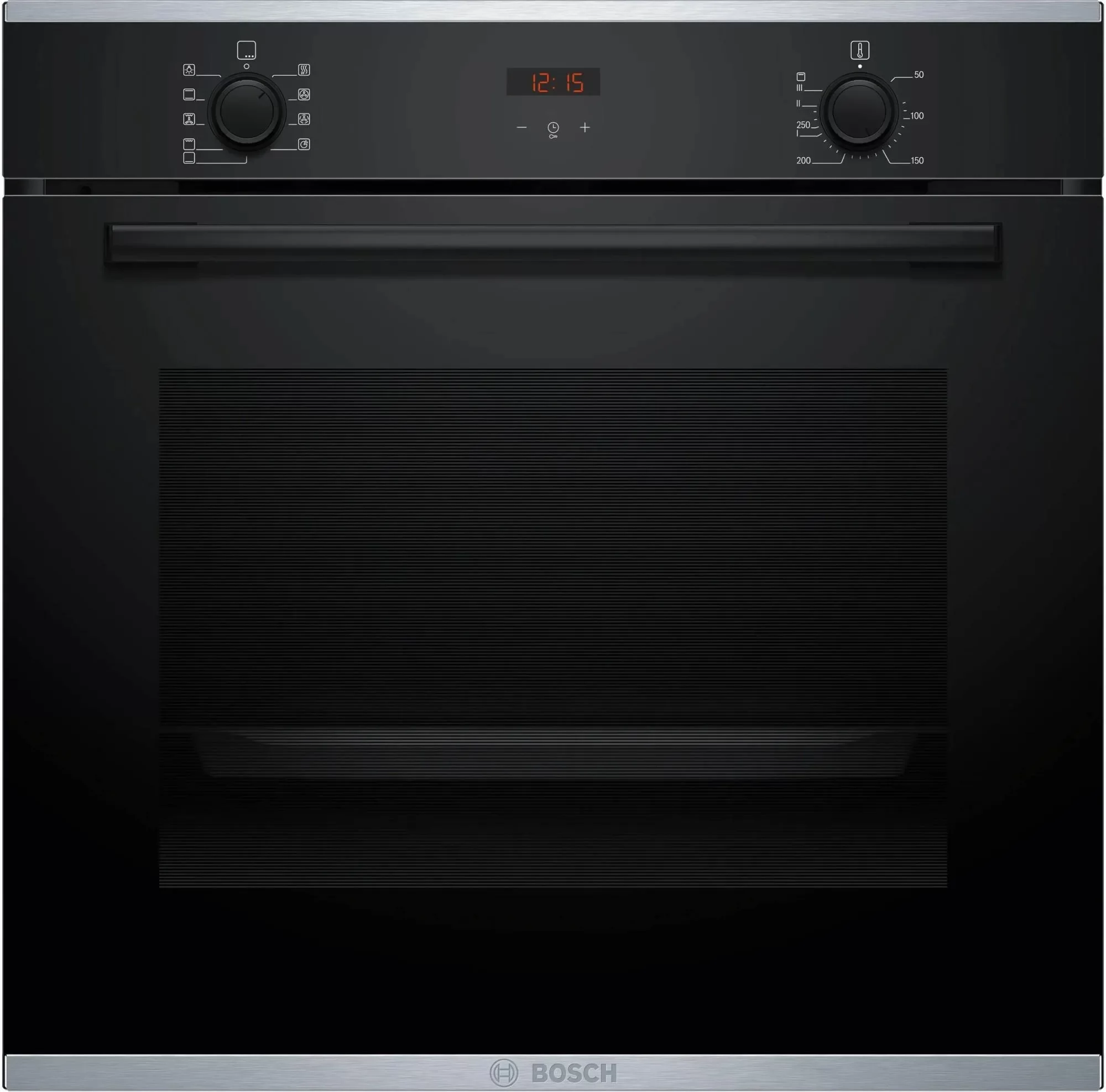 Духовой шкаф Bosch HBA234BB3 (Serie4 / 71 л / до 275 °C / Чёрный / Гриль / EcoClean Direct (задняя стенка) / Съемные. напр. / A)-0