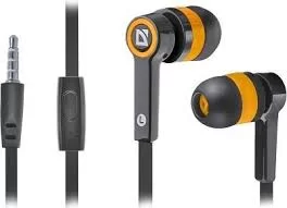 Наушники с микрофоном Defender PULSE 420 BLACK/ORANGE 63420-0