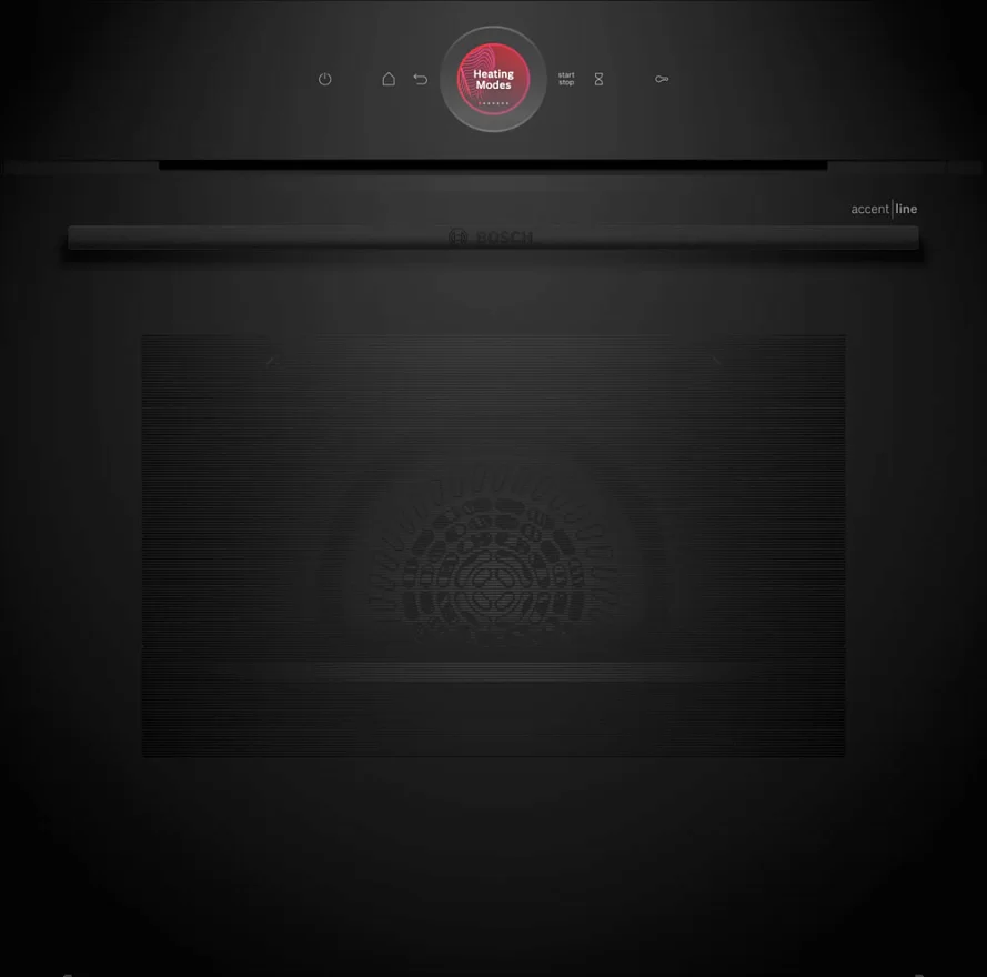 Духовой шкаф Bosch HBG9742B1S (Serie8 / 71 л / до 300 °C / чёрное стекло / Гриль / Пиролиз / Home Connect / SoftClose / A+)-0