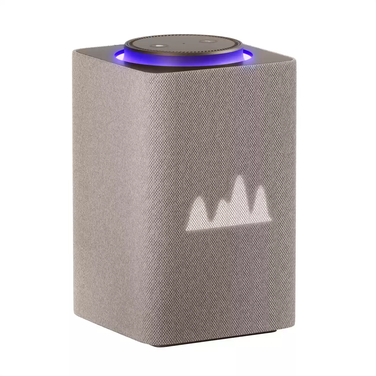 Умная колонка Яндекс Станция Макс с Zigbee с голосовым помощником Алиса, бежевый-0