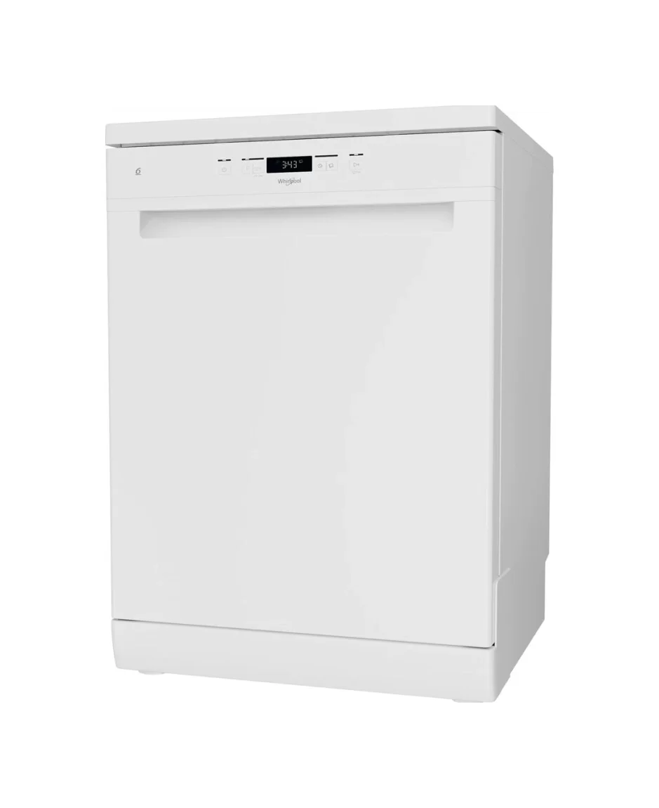 Машина посудомоечная отдельностоящая 60 см Whirlpool W2F HD624 (14 комплектов / 2 полки / Расход воды - 9,5 л / FlexiSpace / A++ / Белый)-0