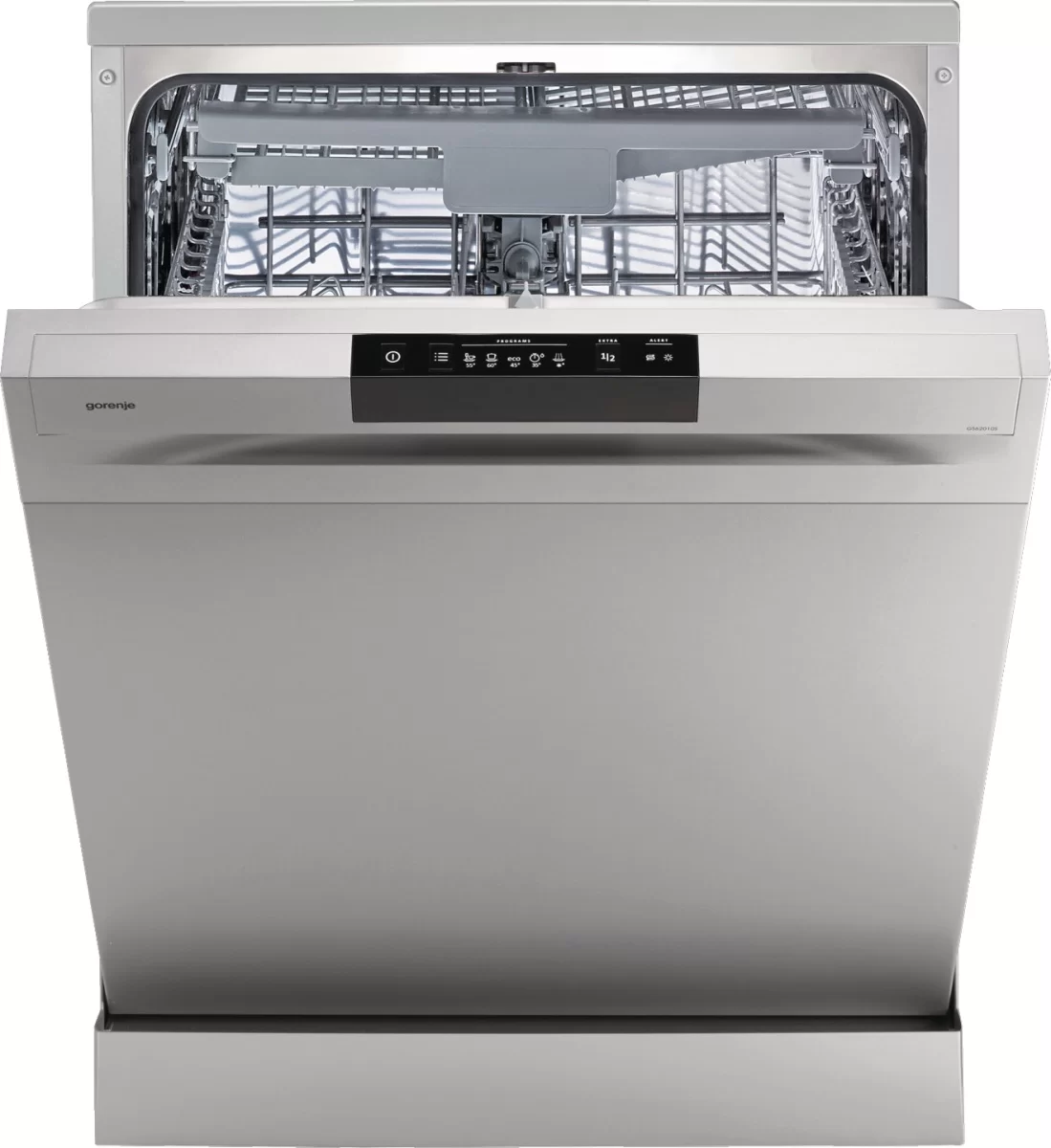 Машина посудомоечная отдельностоящая полноразмерная Gorenje GS620E10S (Essential / 14 комплектов / 5 программ / А++ / Серая)-0