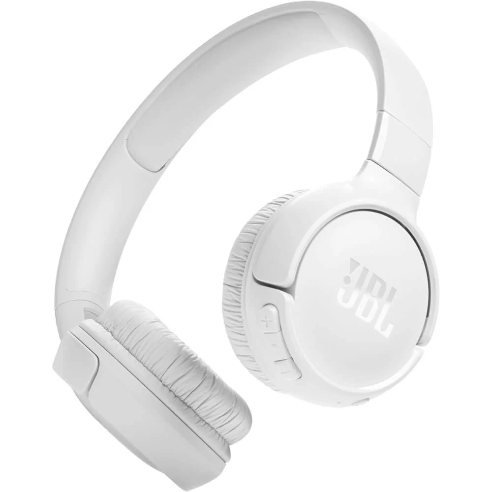 Беспроводные наушники с микрофоном JBL T520BT, 20 Гц-20000 Гц, 30 Ом, White-0
