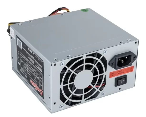 Блок питания ExeGate 500W UNS500 (без сетевого шнура в комплекте) (ATX, 12cm fan, 24pin, (4+4)pin, PCI-E, 3xSATA, 2xIDE). ES261569RUS-0