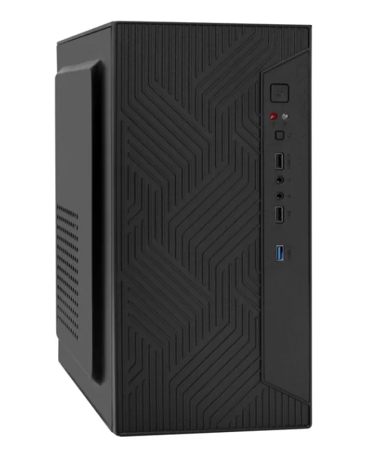 DSP Корпус Minitower ExeGate BAA-303U (mATX, без БП, 2*USB+1*USB3.0, HD Audio, черный)-0