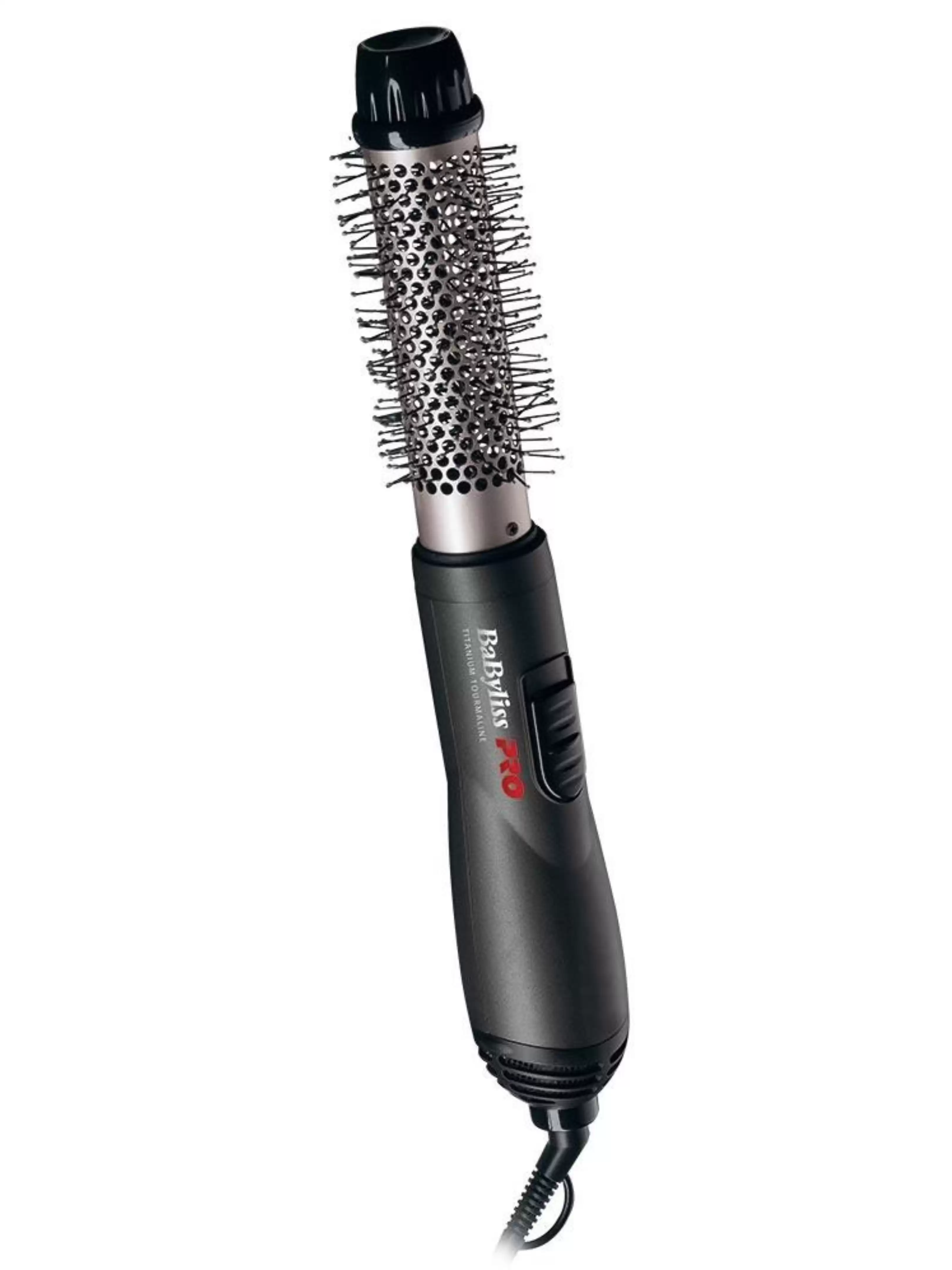 Фен-щетка Babyliss PRO BAB2676TTE (700 Вт, диаметр - 32 мм, насадок - 1 шт, шнур - 2,7 м, покрытие - титаново-турмалиновое, черный)-0
