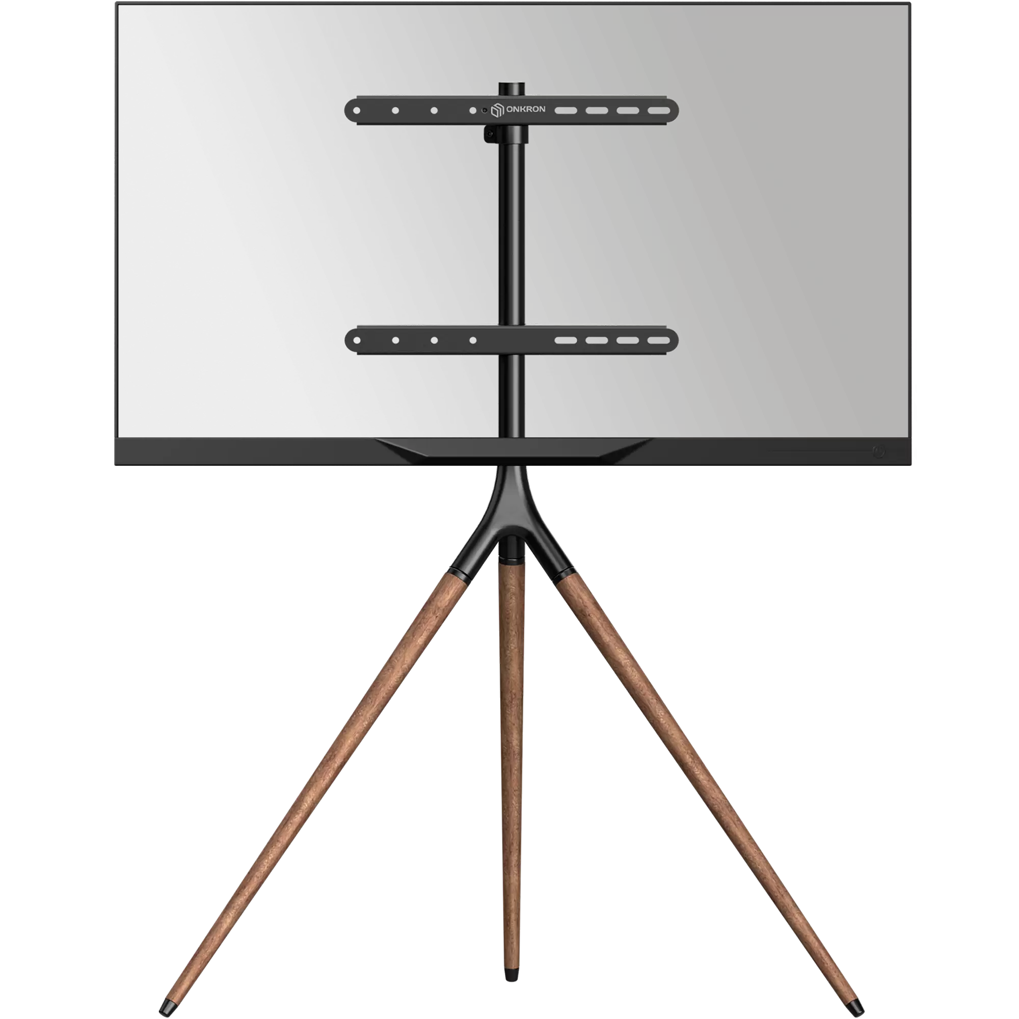Стойка для ТВ ONKRON TS1220 чёрный, для 32"-65", нагрузка до 35 кг, регулировка высоты - 880 - 1100 мм-0