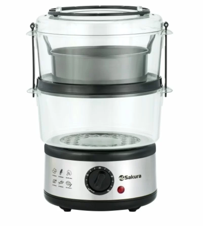 DSP Пароварка Sakura SA-7216-2 (повреждение упаковки)-0