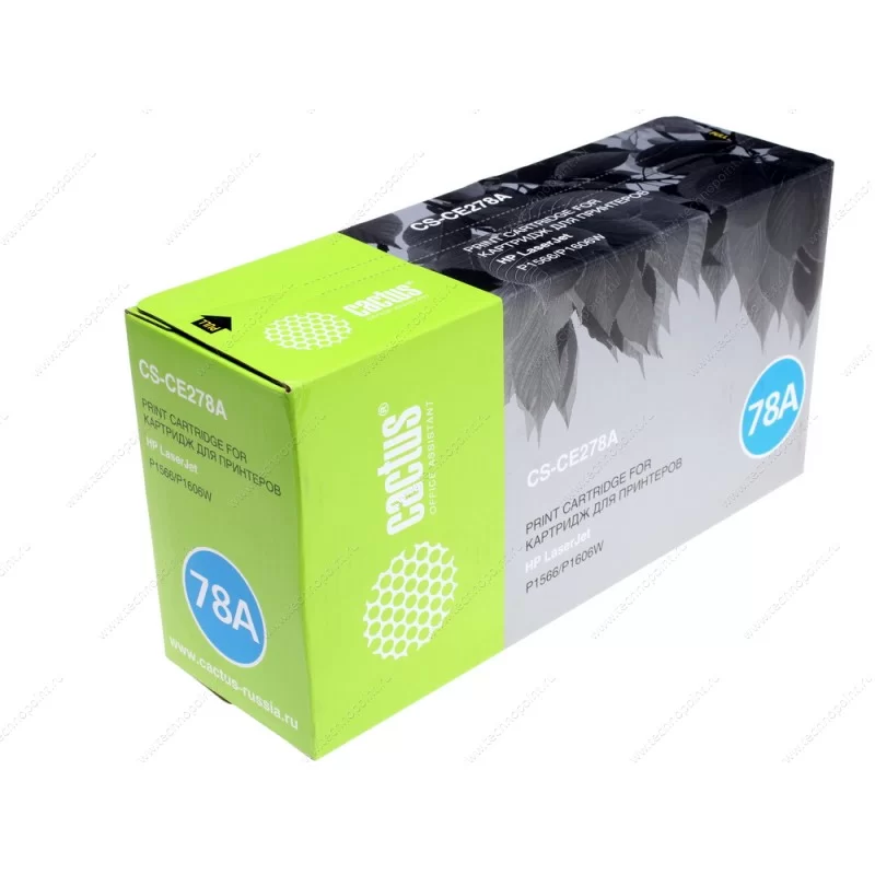 Картридж HP CE278A/Canon 728 к HP LJ P1606dn CS-CE278AS/CE278S 2,1К Cactus-0
