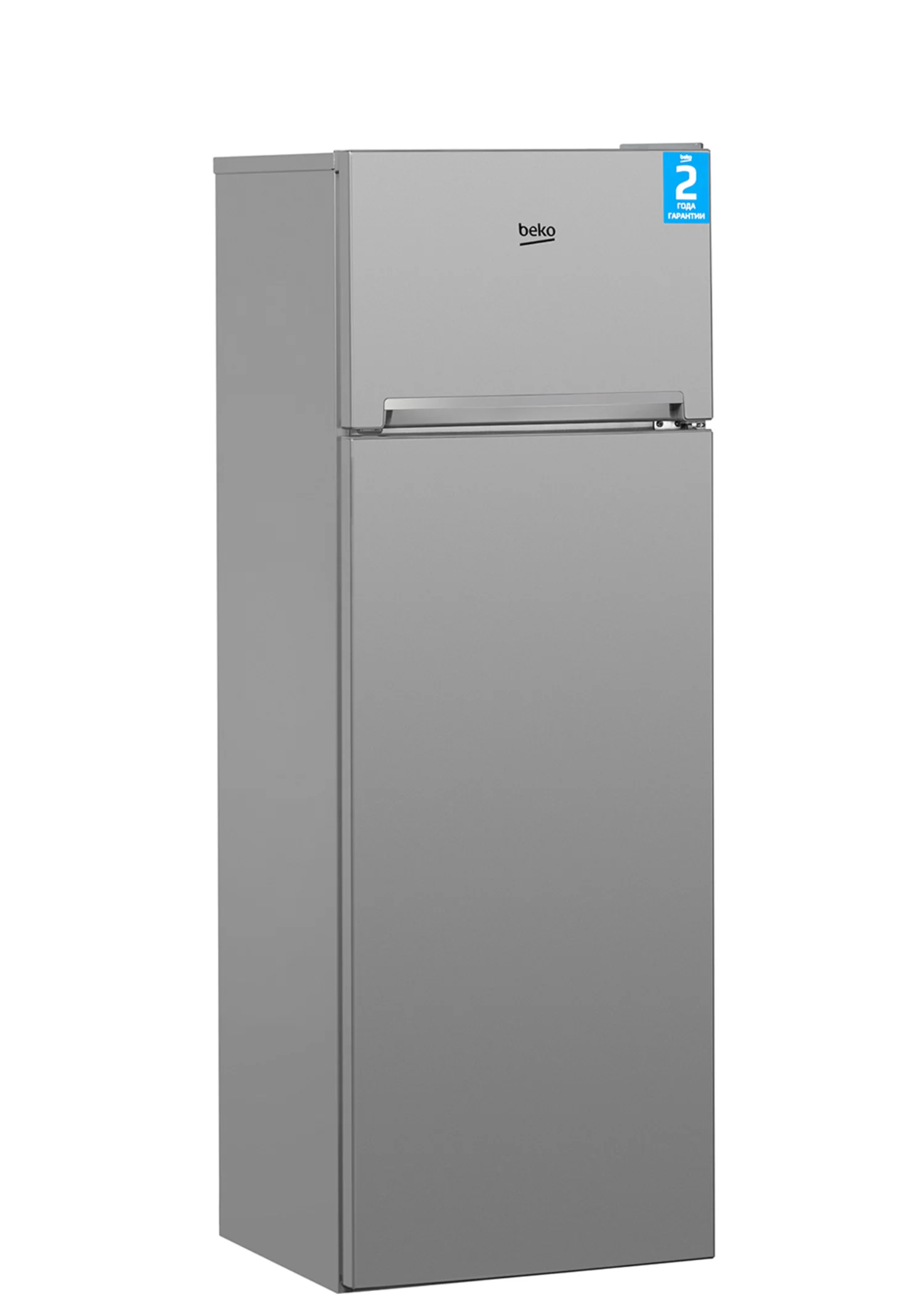 Холодильник Beko RDSK240M00S (Объем - 240 л / Высота - 145,8см / Ширина - 54 см / A / Серебристый / Статическая система)-0