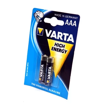 Батарейки BL2 Varta 4903 ААА HIGH ENERGY  BL2 (цена за 2 шт.)-0