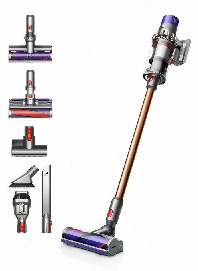 Пылесос Dyson V10 Absolute (SV27), Nickel/Copper (448883-01)-0