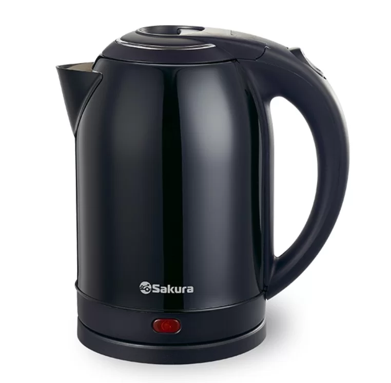 Чайник Sakura SA-2121BK (1800 Вт / 2 л / металл / чёрный)-0