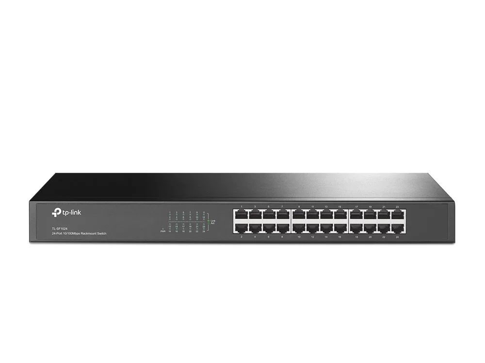 Коммутатор TP-LINK TL-SF1024 24-портовый 10/100 Мбит/с настольный/монтируемый в стойку коммутатор-0