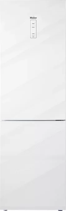 Холодильник Haier C2F637CGWG (Объем - 386 л / Высота - 199,8 см / A+ / Белое стекло / No Frost)-0
