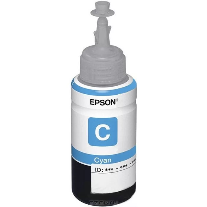 C13T67324A Контейнер Epson L800 Cyan (ёмкость с чернилами 70мл)-0