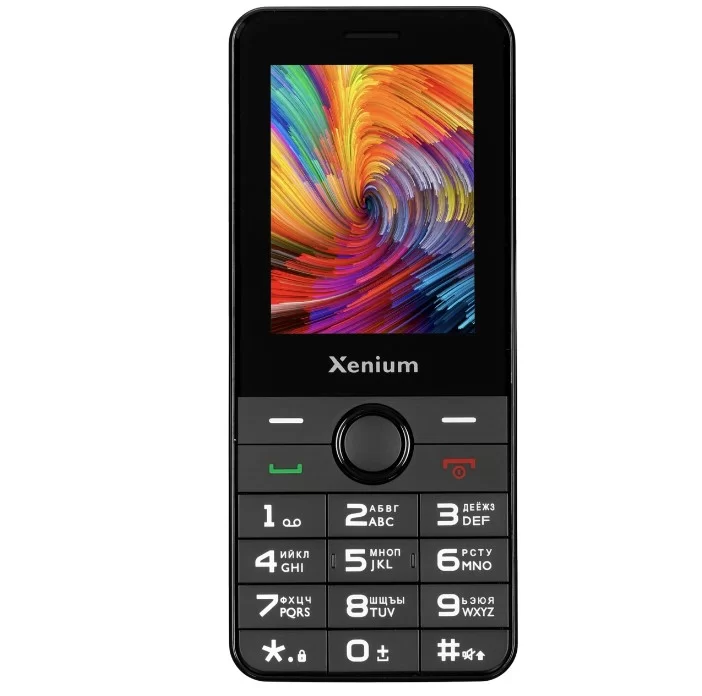 Телефон мобильный Xenium X240, черный-0