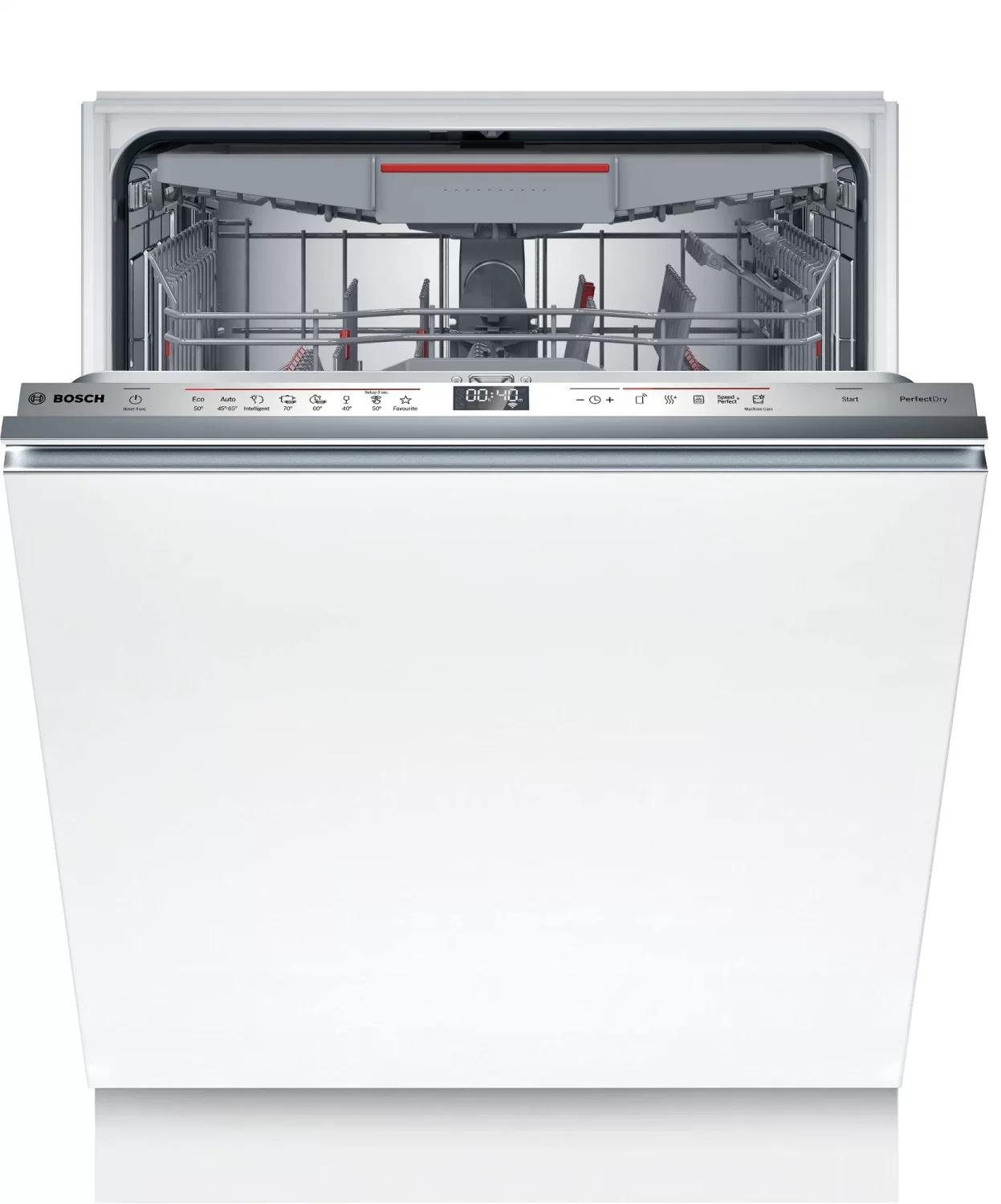 Машина посудомоечная встраиваемая 60 см Bosch SMV6ZCX06E (Serie6 / 14 комплектов / 3 полки / расход воды - 9 л / Home Connect / InfoLight / AquaStop)-0