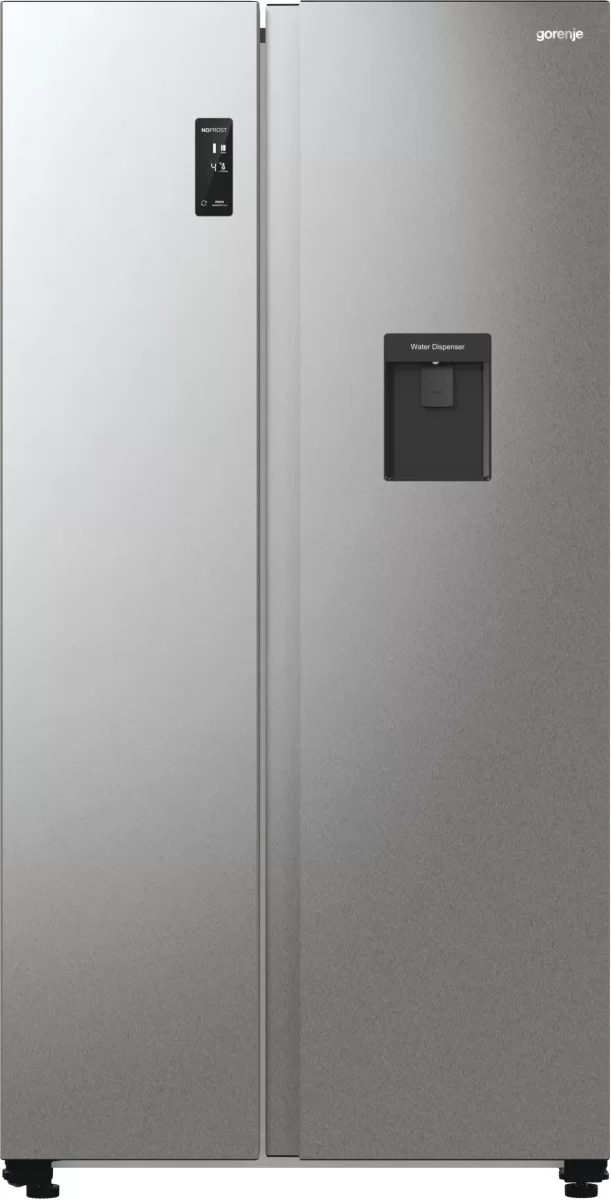DSP Холодильник Side by Side Gorenje NRR9185EAXLWD (Advanced / Объем - 544 л / Высота - 178,6 см / A++ / Серебристый металлик / No Frost Plus / дисп)-0