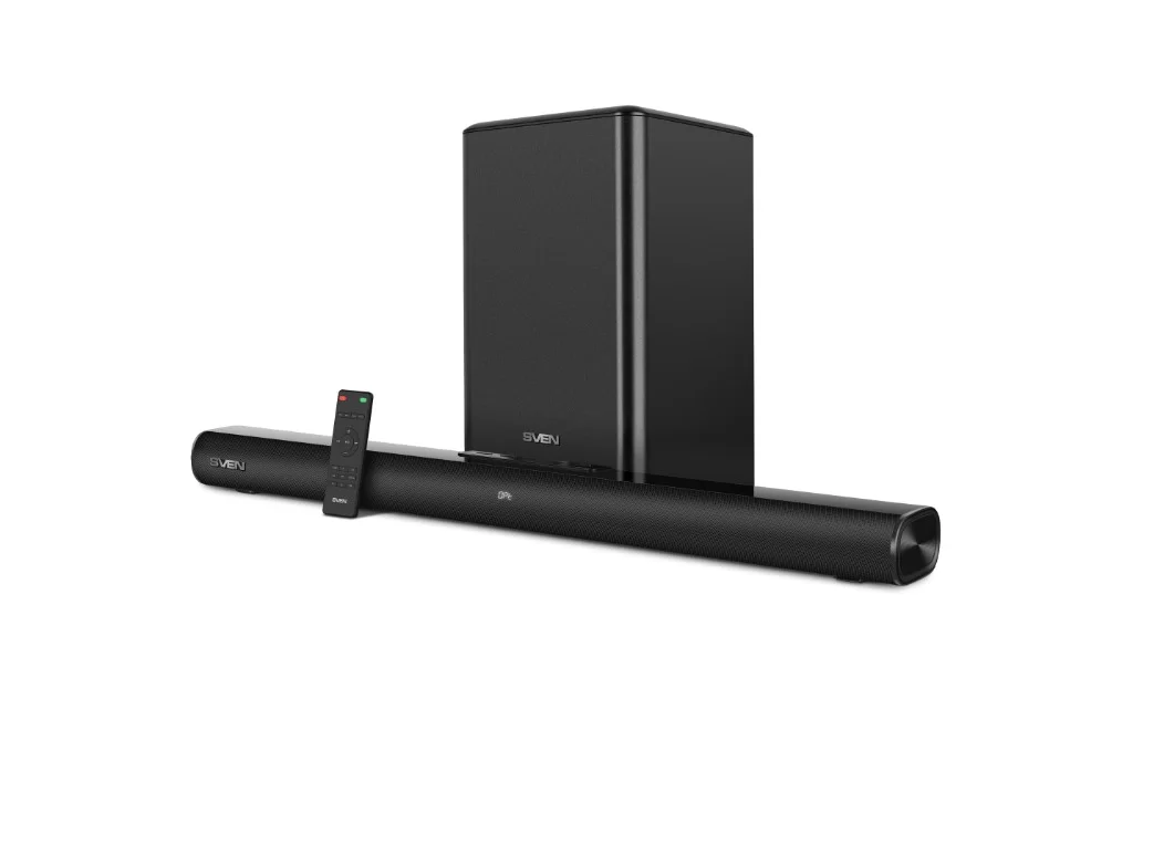 Саундбар SVEN SB-2200D канальная система с беспроводным сабвуфером, мощность 300 Вт-0