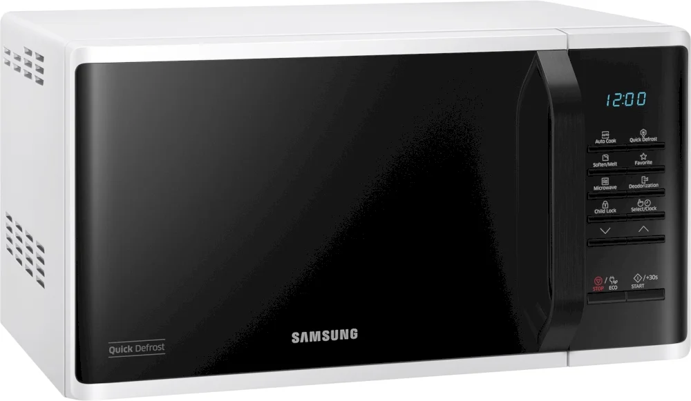 Микроволновая печь Samsung MS23K3513AW (23 л, 800 Вт, переключатели кнопки, дисплей, белый)-6
